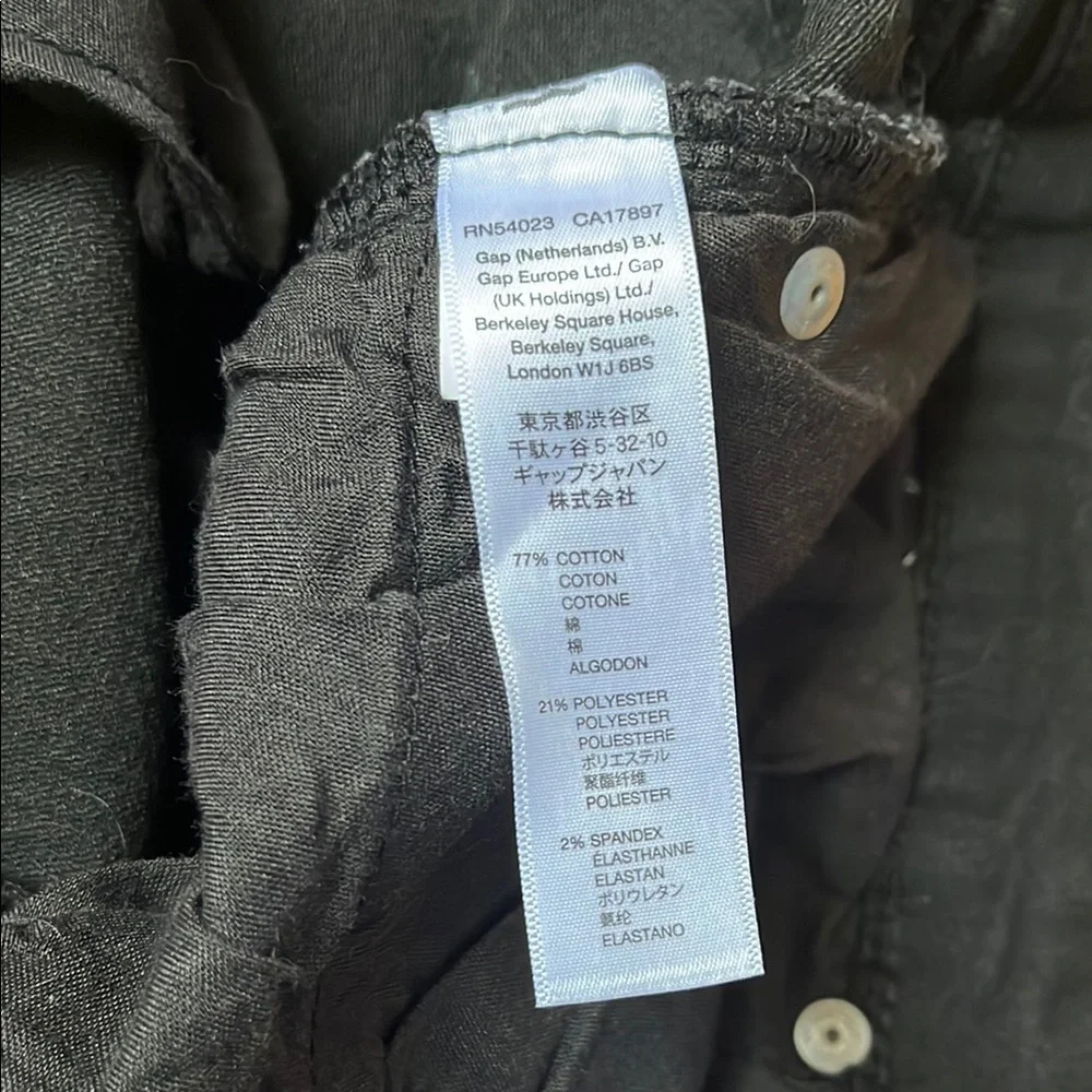 GAP Black Denim Jean Leggings | 14 - Picture 7 of 8